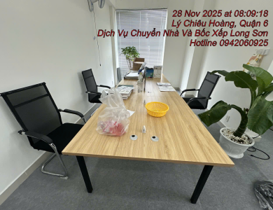 Chuyển vp cho công ty Bất động sản