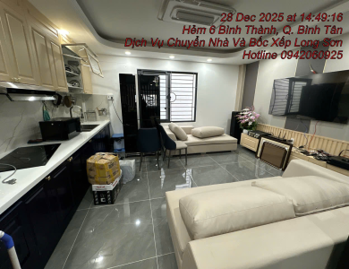 Chuyển cho khách bên Bình Thành Bình Tân