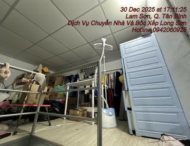 Chuyển trọ cho khách từ Lam Sơn Tân Bình Về Hoàng Lê Phái Gò Vấp