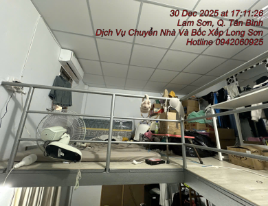 Chuyển trọ cho khách từ Lam Sơn Tân Bình Về Hoàng Lê Phái Gò Vấp