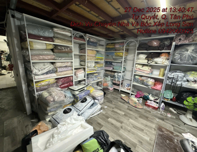 Chuyển nhà và kho cho Khách từ chung cư Emerald tân Phú về Tân Bình