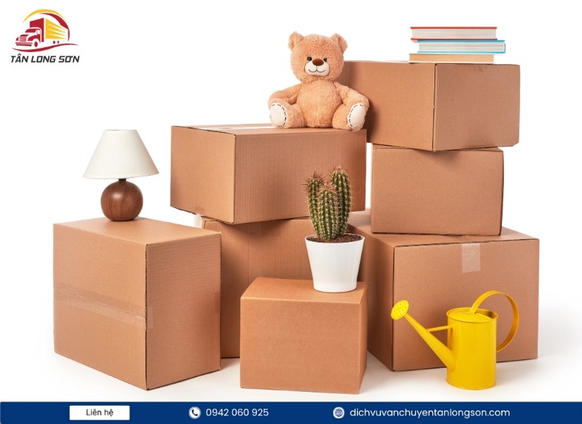 Đóng gói đồ đạc khi chuyển nhà có trẻ nhỏ