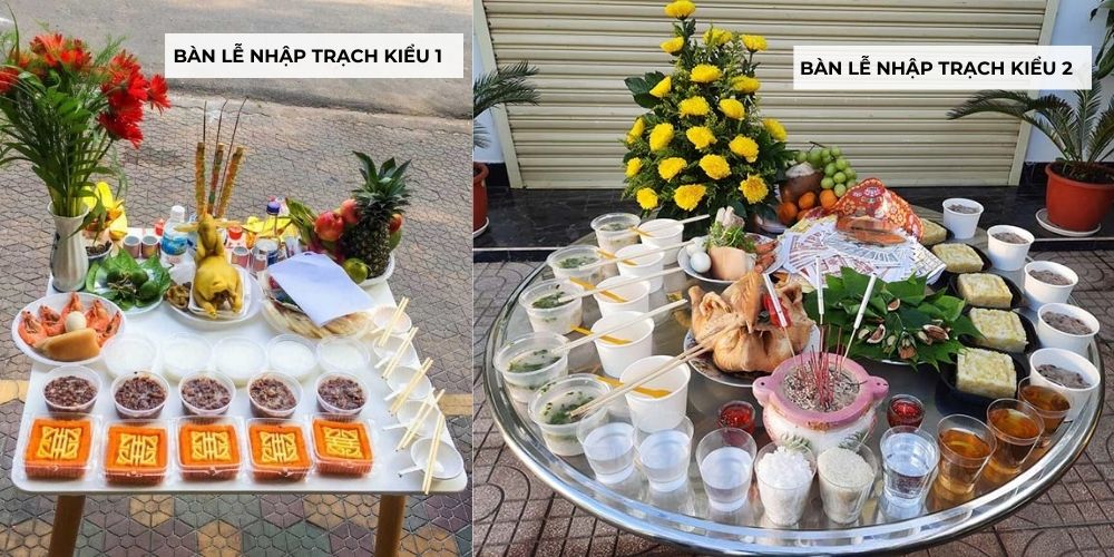 Bàn lễ nhập trạch