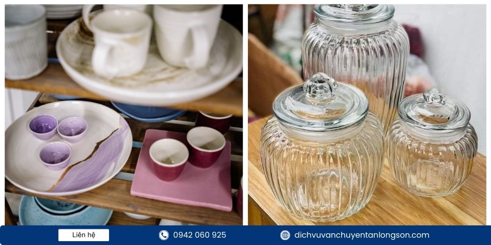 Thuỷ tinh, gốm sứ